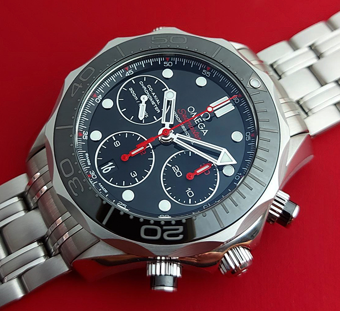 Omega Seamaster Diver 300M Co-Axial Chronograph Wristwatch Ref. 212.30.42.50.01.001